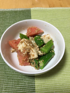 スイカで胡麻和え-レシピのメイン写真