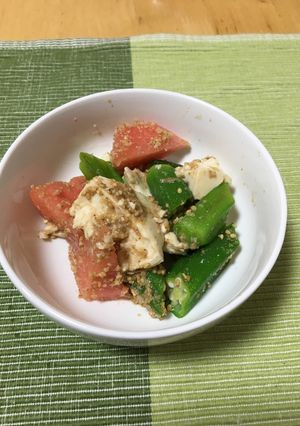 スイカで胡麻和え-レシピのメイン写真