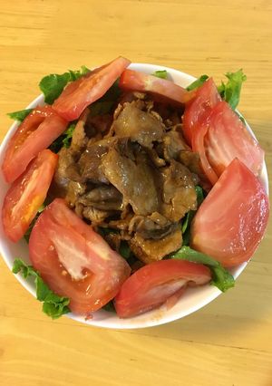 焼肉サラダ-レシピのメイン写真