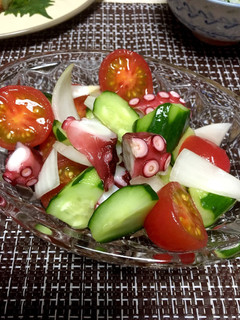 すし酢で簡単☆タコの夏マリネ-レシピのメイン写真