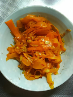 ピリ辛にんじんマヨ炒め-レシピのメイン写真