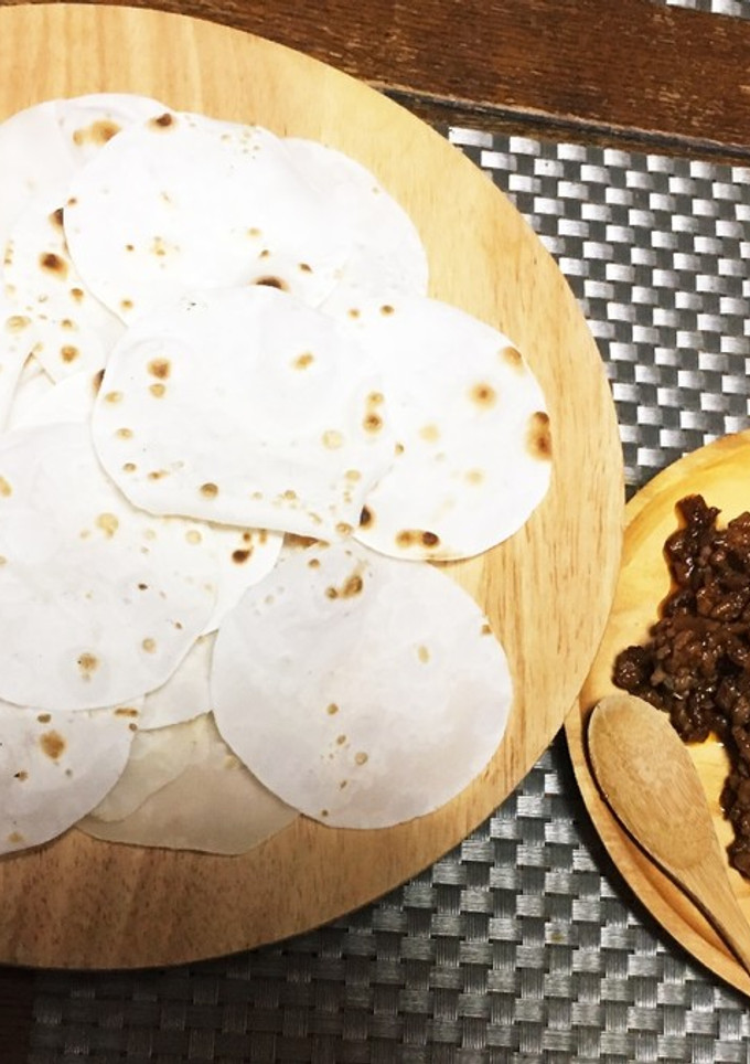 簡単･餃子の皮のタコス これ美味しい-レシピのメイン写真