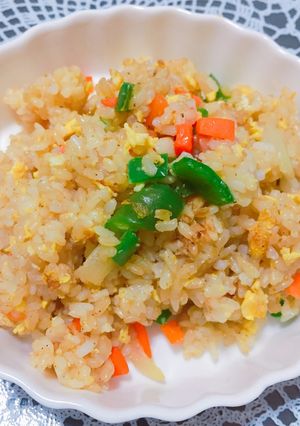 彩り野菜のチャーハン-レシピのメイン写真
