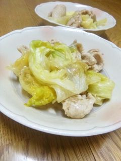 レタスと豚肉の簡単ピリ辛炒め-レシピのメイン写真