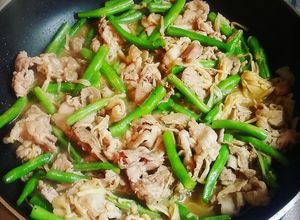 夏だ！！インゲンと豚肉のオイポン炒め♪-レシピのメイン写真