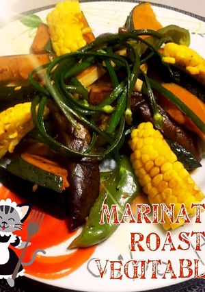 夏野菜の焼きマリネ♪温でも冷でも絶品！-レシピのメイン写真