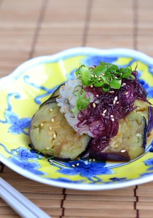 蒸しなすとふのりのおろしポン酢-レシピのメイン写真