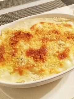 鶏もも肉とほうれん草のマカロニグラタン♡-レシピのメイン写真