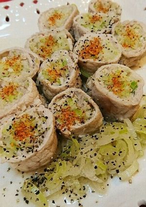 ネギ☆葱☆ねぎ☆の豚肉巻き～昆布だし蒸し-レシピのメイン写真