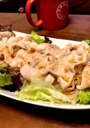 夏にオススメ!特製ダレの冷しゃぶサラダ-レシピのメイン写真