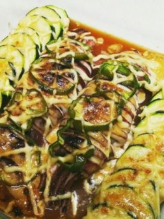 イカとズッキーニのマヨネーズ焼き-レシピのメイン写真