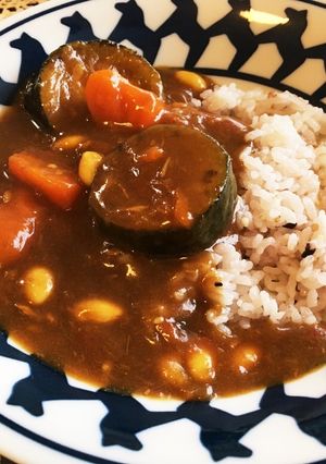 ズッキーニとシーチキンで夏カレー-レシピのメイン写真