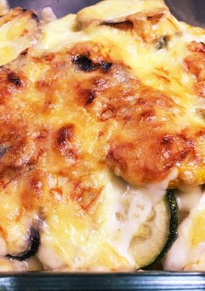 じゃがいもとズッキーニのチーズ焼き-レシピのメイン写真