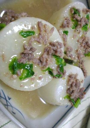 ＊大根のひき肉あんかけ　柚子胡椒風味＊-レシピのメイン写真