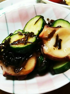 きゅうりとタコの塩昆布-レシピのメイン写真