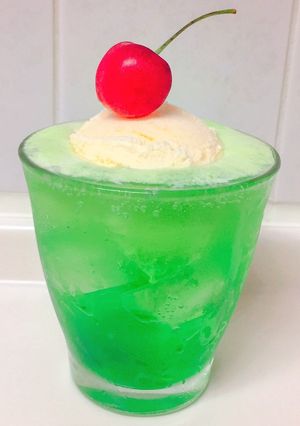 好きな甘さで♪懐かしのクリームソーダ☆-レシピのメイン写真