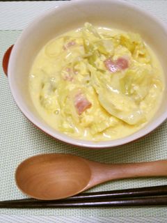 たっぷりキャベツのクリーム煮-レシピのメイン写真