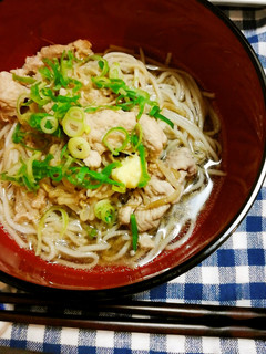 ☆超簡単☆時短☆安い♪ボリューム肉そば-レシピのメイン写真