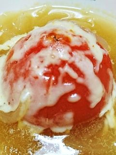 まるごと!トマトグラタンスープ-レシピのメイン写真