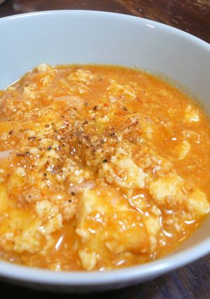 鶏肉麻婆豆腐-レシピのメイン写真