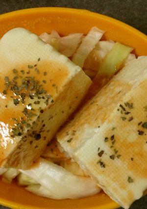 簡単美味☆野菜ジュース de 洋風温奴♪-レシピのメイン写真