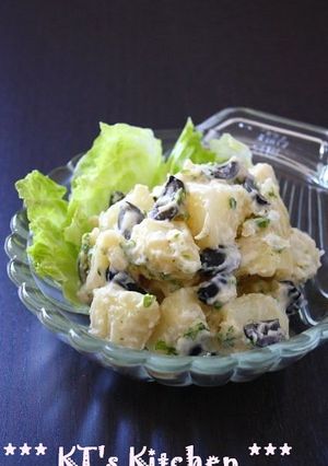 ポテトサラダ★アンチョビマヨ＆黒オリーブ-レシピのメイン写真