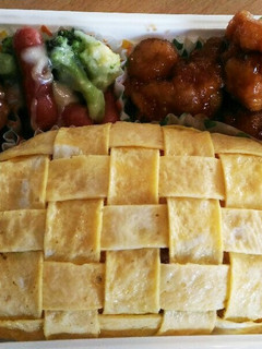編みこみ☆可愛い☆オムライス弁当-レシピのメイン写真