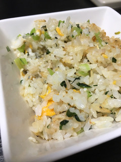 小松菜と干しエビのチャーハン-レシピのメイン写真