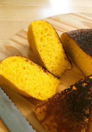 冷凍チン★野菜ジュース炊飯器ケーキ-レシピのメイン写真