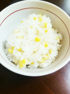 昆布出汁でサッパリとうもろこしご飯-レシピのメイン写真