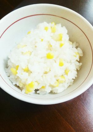 昆布出汁でサッパリとうもろこしご飯-レシピのメイン写真
