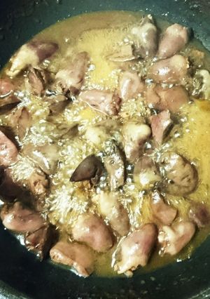 鶏の肝(心臓)煮☆-レシピのメイン写真