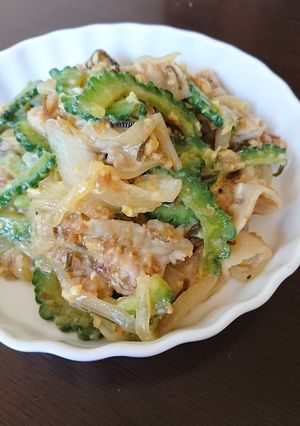 チャンプルー風＊ゴーヤと豚肉の炒め物-レシピのメイン写真