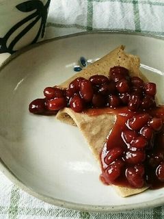 簡単ガレット風おやつ-レシピのメイン写真