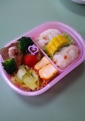 17/7/3 年中 唐揚げ弁当-レシピのメイン写真