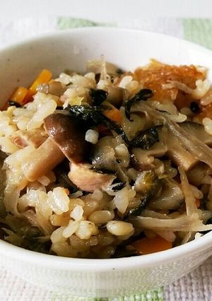 シンプル★大葉の炊き込みごはん-レシピのメイン写真