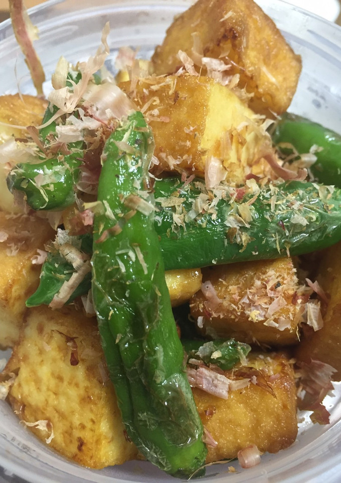 厚揚げとししとうおかか醤油炒め-レシピのメイン写真