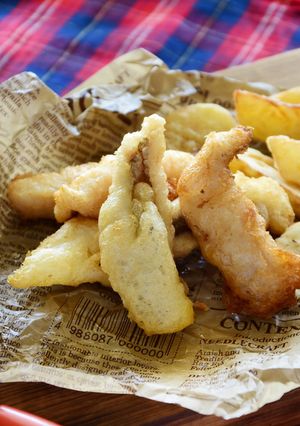 深海魚デンのフィッシュ&チップス　-レシピのメイン写真