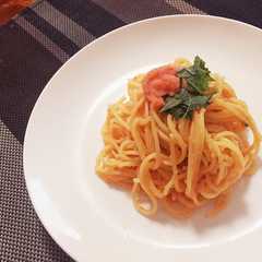 和風明太子パスタ-レシピのメイン写真