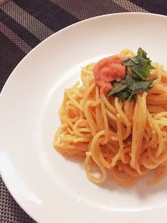 和風明太子パスタ-レシピのメイン写真