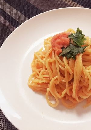 和風明太子パスタ-レシピのメイン写真