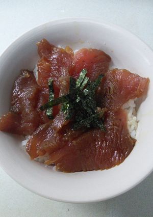 簡単マグロ漬け丼-レシピのメイン写真