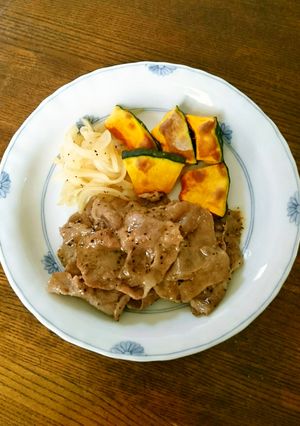 レモンソースで食べる、イベリコ豚の焼肉☆-レシピのメイン写真