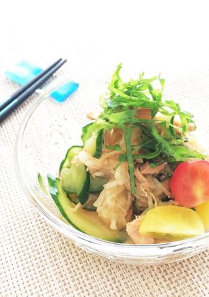 さっぱり味＊大根と胡瓜の中華風ツナサラダ-レシピのメイン写真