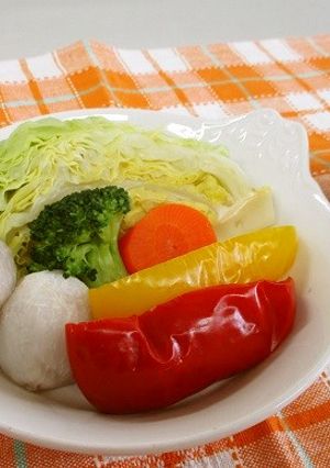 ベジ♪野菜の甘みキラリ☆蒸し野菜-レシピのメイン写真
