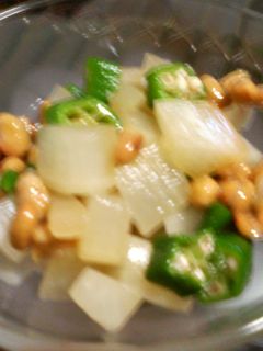 ☆簡単!オクラ納豆の大根和え☆-レシピのメイン写真
