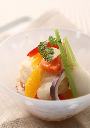 野菜とイカのマリネ-レシピのメイン写真