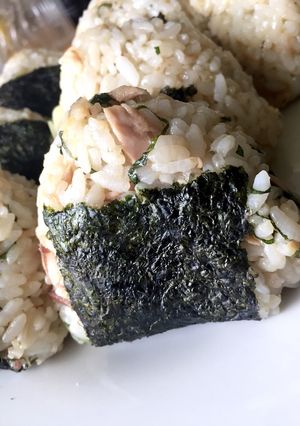 薬味で爽やか！ツナ入り和風おにぎり-レシピのメイン写真