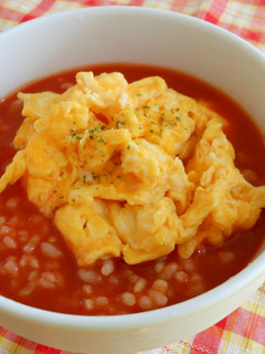 オムライス風野菜ジュースリゾット-レシピのメイン写真