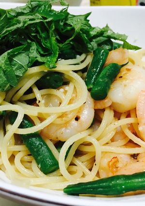 エビと紫蘇のパスタ-レシピのメイン写真